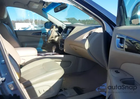 2014 Nissan Pathfinder Sl из США, поврежденный, VIN 5N1AR2MN1EC677166